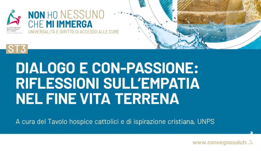 Dialogo e con-passione: riflessioni sull’empatia nel fine vita terrena